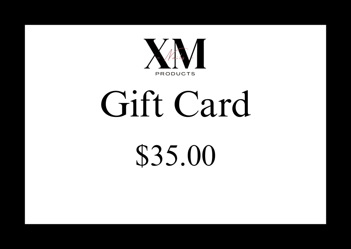 💅 ¡Tarjeta de Regalo XM Nails Products! 💅