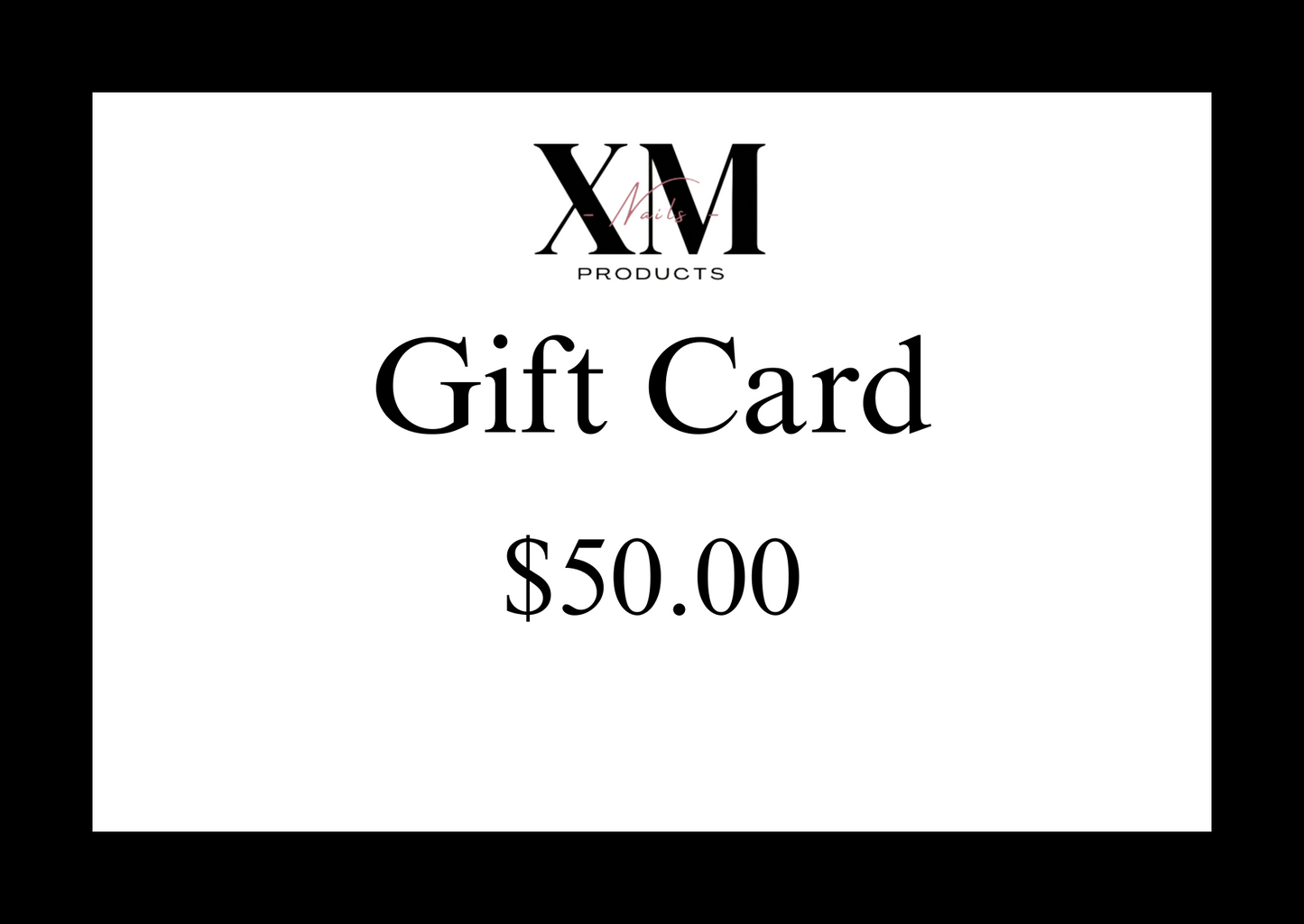 💅 ¡Tarjeta de Regalo XM Nails Products! 💅