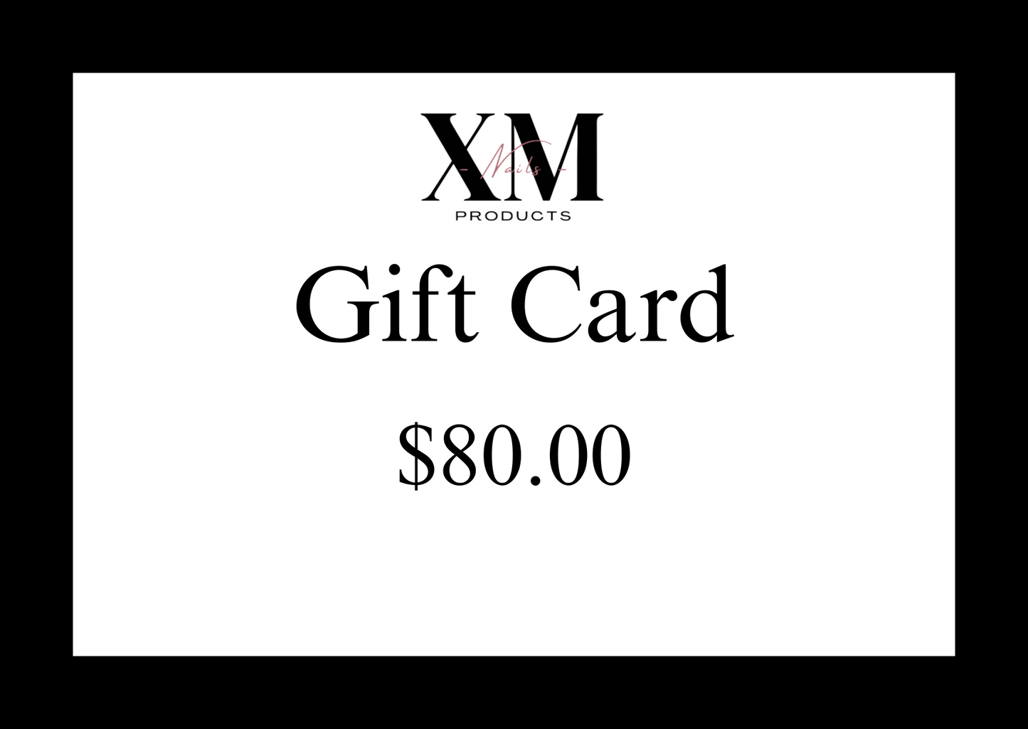 💅 ¡Tarjeta de Regalo XM Nails Products! 💅